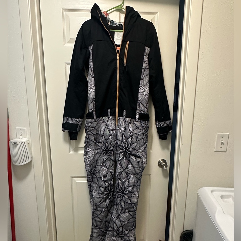 Roxy Black and White Snowsuit